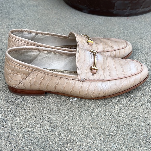 Sam Edelman  lior leather loafer in toasted almond size 7.5 - Picture 4 of 12